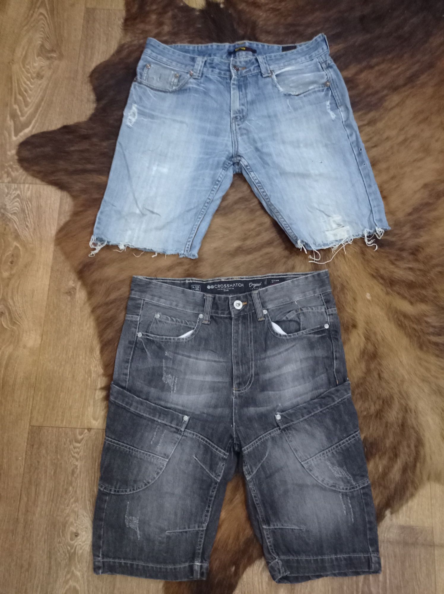 Брендовые джинсовые шорты