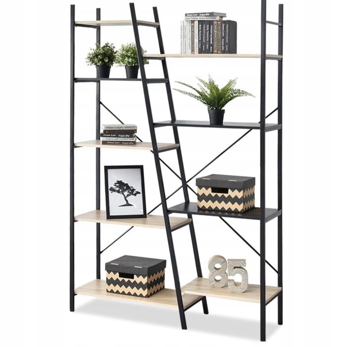 DESIGNERSKI regał loftowy 120,5x188,5cm