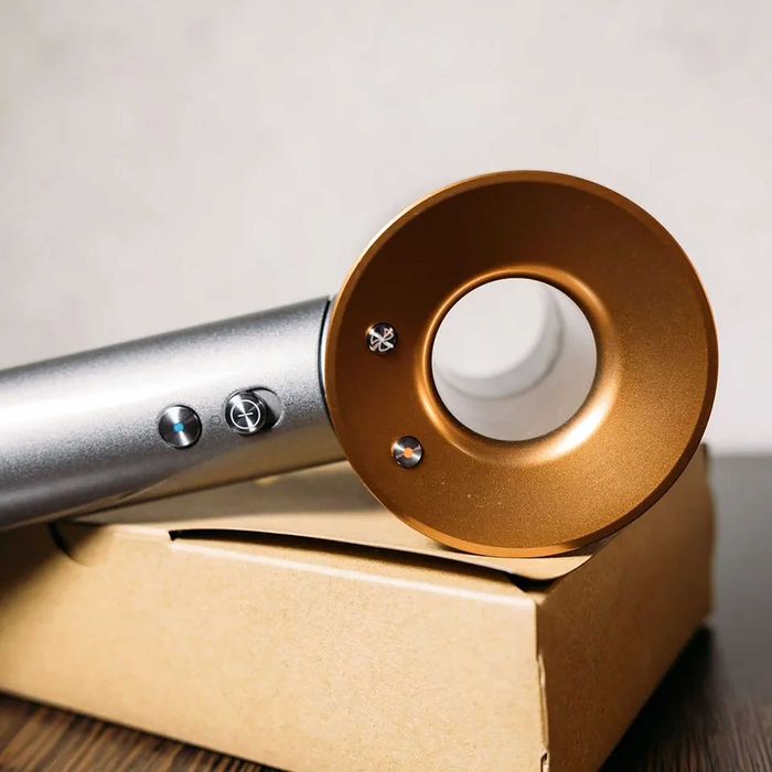 Фен dyson supersonic HD08. Колір - Nickel/Copper gold