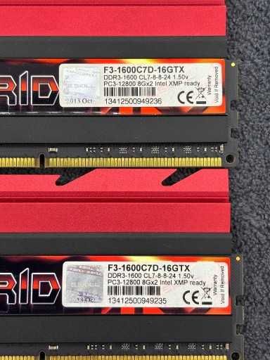 DDR3 G.SKILL TridentX 16GB 1600/CL7