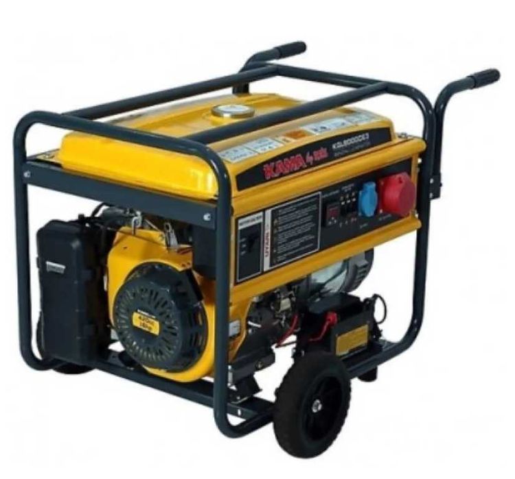 генератор KAMA 6.5 кВт KGL8000CE 1 фазний