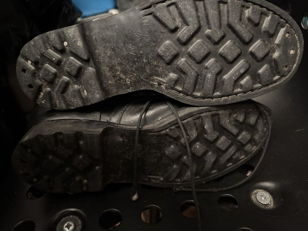 Buty wojskowe z blacha czarne 43 rozmiar