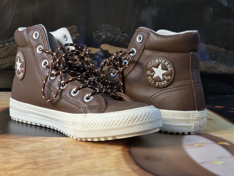 Шкіряні кеди Converse All star Chuck Tailor