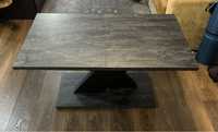 Stół rozkladany/ława w kolorze ciemny beton/grafit