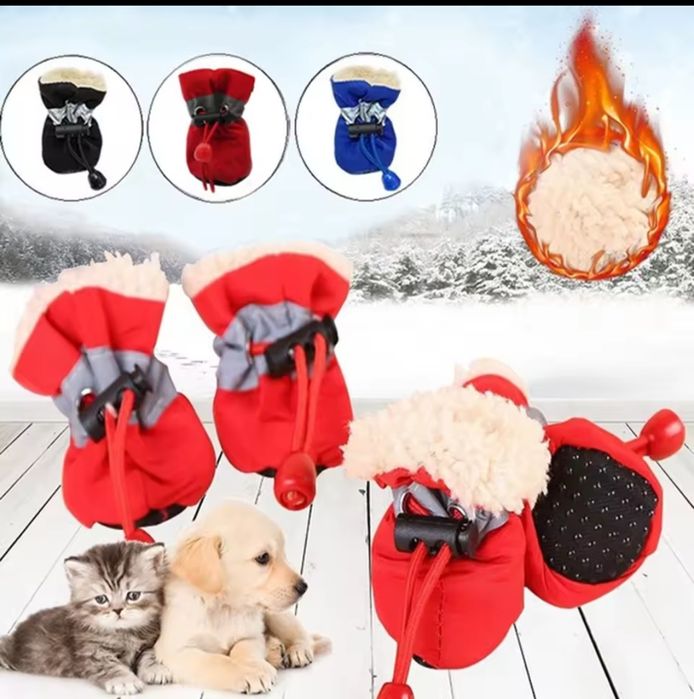 Взуття носочки черевички на собаку 3,5 см вага 2,5-3,5 кг