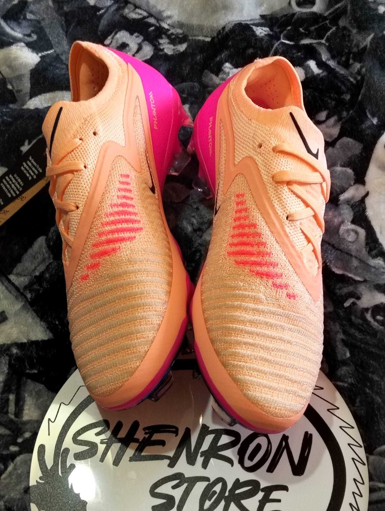 chuteiras nike phantom gx3 rosa novas tamanho 38