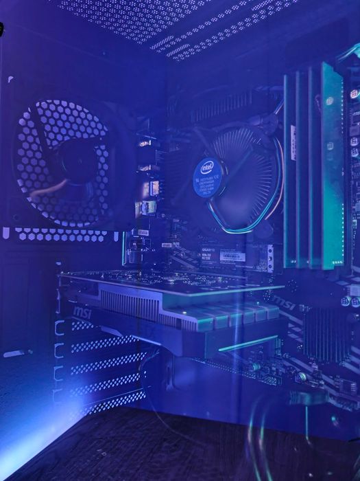 Komputer do Gier 10100F/GTX1650 4GB/16GB DDR4/500NVME+HDD RGB Okazja!