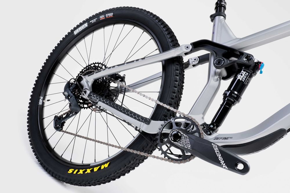 Rower NS BIKES Define AL 140 1 rozmiar S Szary FULL MTB FOX WYPRZEDAŻ