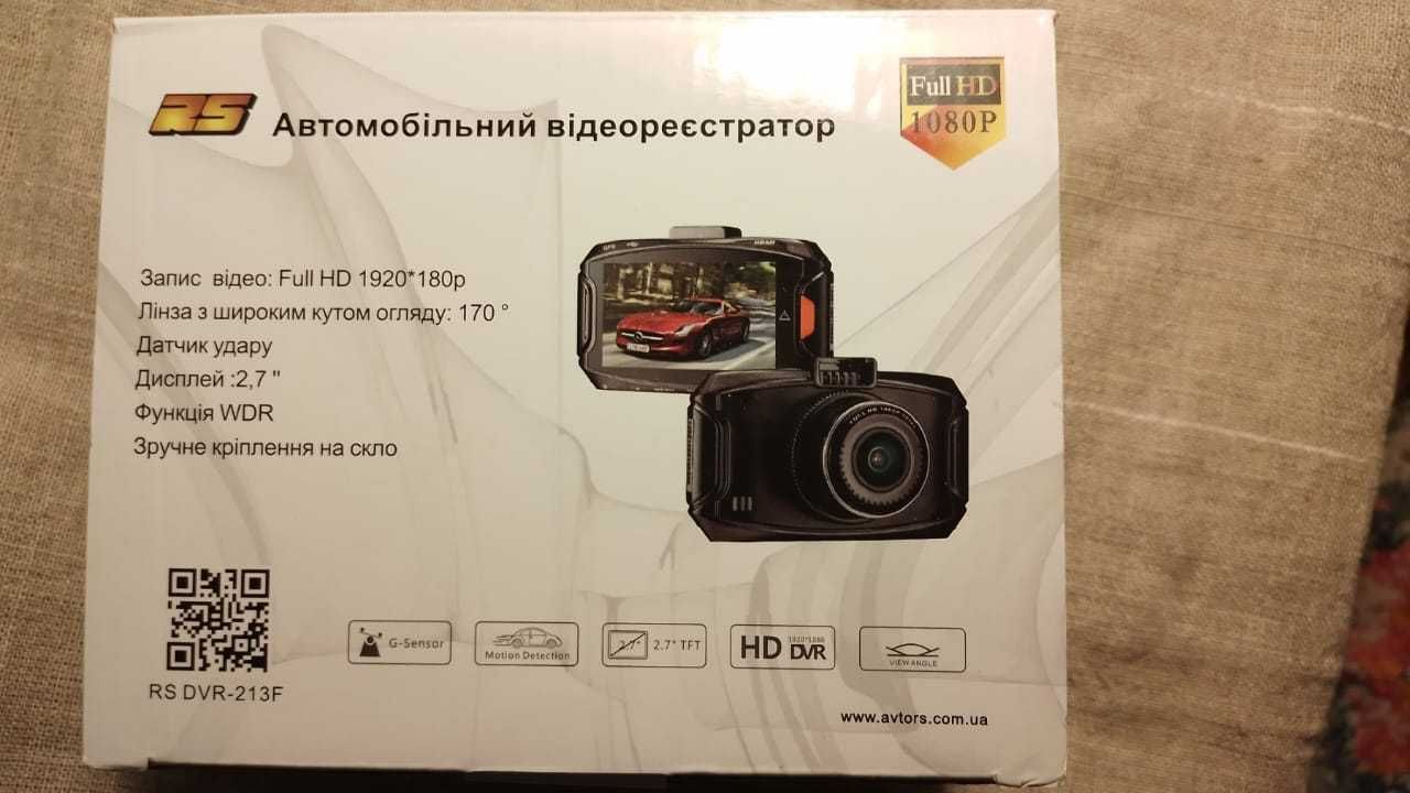 Відеореєстратор (видеорегистратор) RS DVR-213F