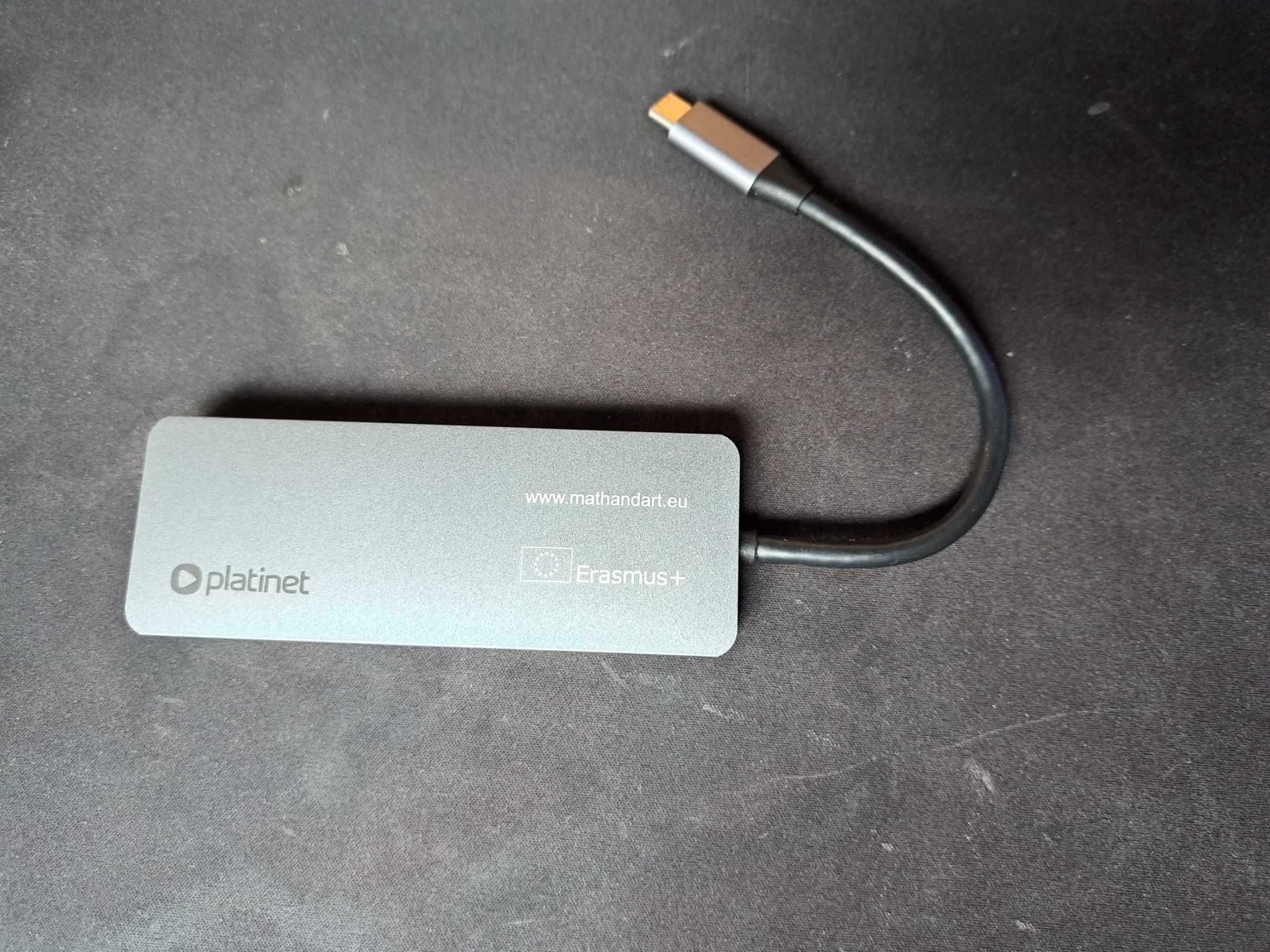 PLATINET 7-portowy adapter ze złączem USB Type-C PMMA9822