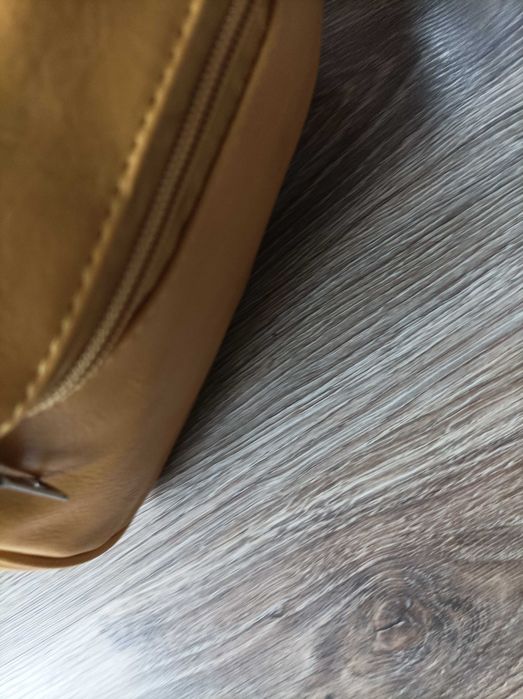 Torebka nerka żółto mosztadowa