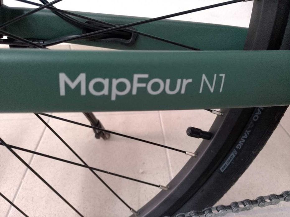 Bicicleta elétrica urbana em fibra de carbono Engwe MapFour N1 Air