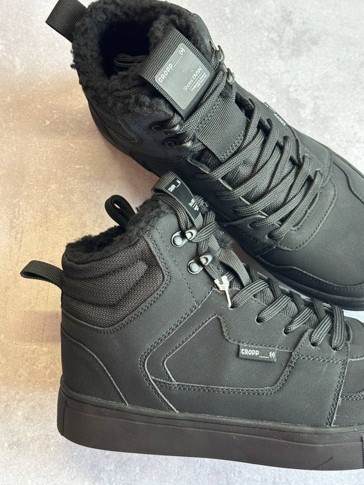 Мужские зимние кроссовки высокие утеплённые | Размеры 42–46