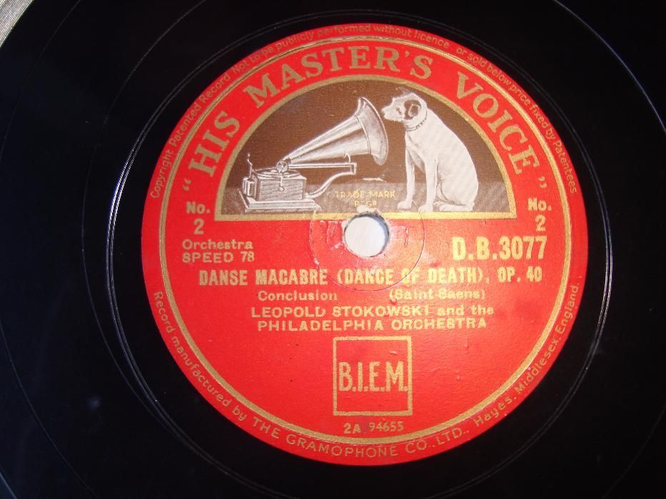 Discos Vinil 78 RPM Grafonola