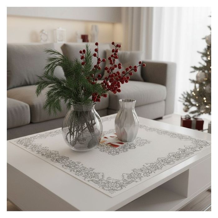 Serweta Kolorowy Mikołaj 85 x 85 | WN200M K85 | Święta Boże Narodzenie