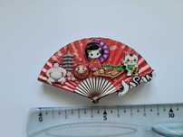 Magnes na lodówkę - 139e. Japonia Wachlarz