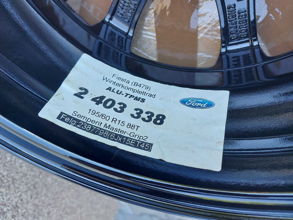 Felgi 15 4x108 6J/et45 Ford Fiesta MK7 MK8 B-Max EcoSport Ka+ Nowe OE