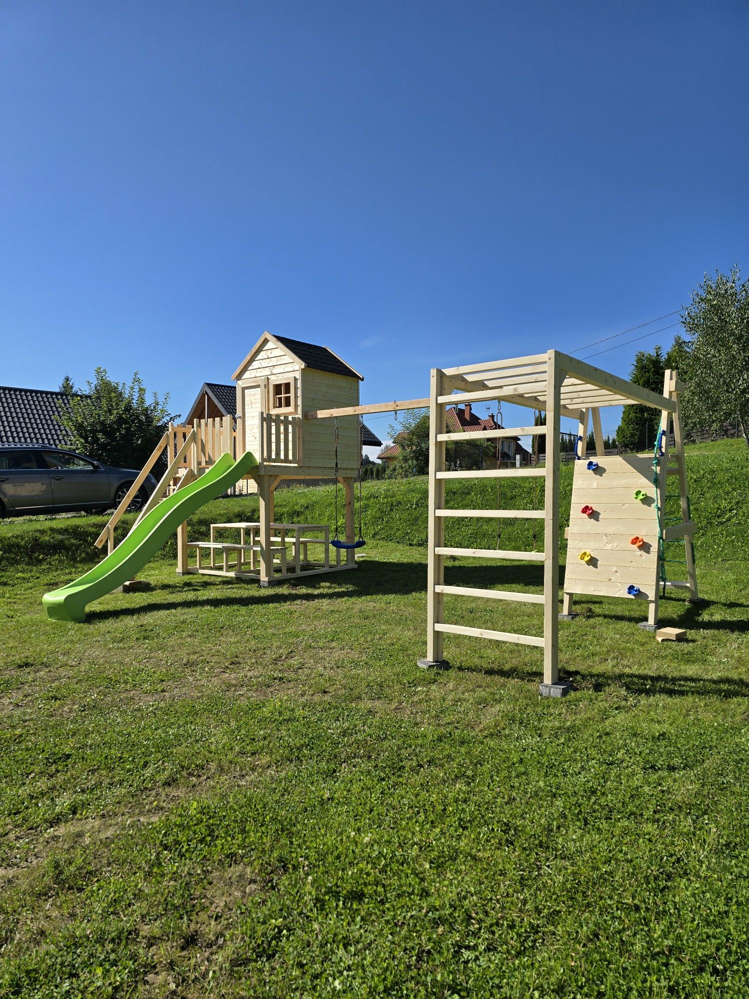 Domek dla dzieci Domek ogrodowy Plac zabaw Solidny domek Domek