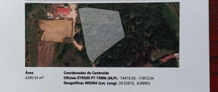 Terreno rustico em vestiaria alcobaca