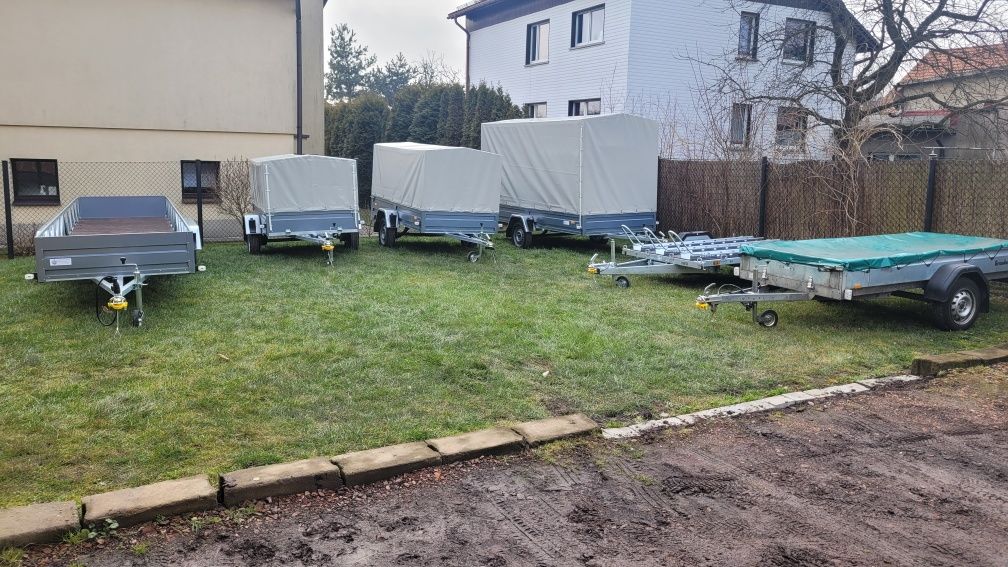 Wypożyczalnia wynajem przyczep ,przyczepka ,motocyklowa ,box na hak,