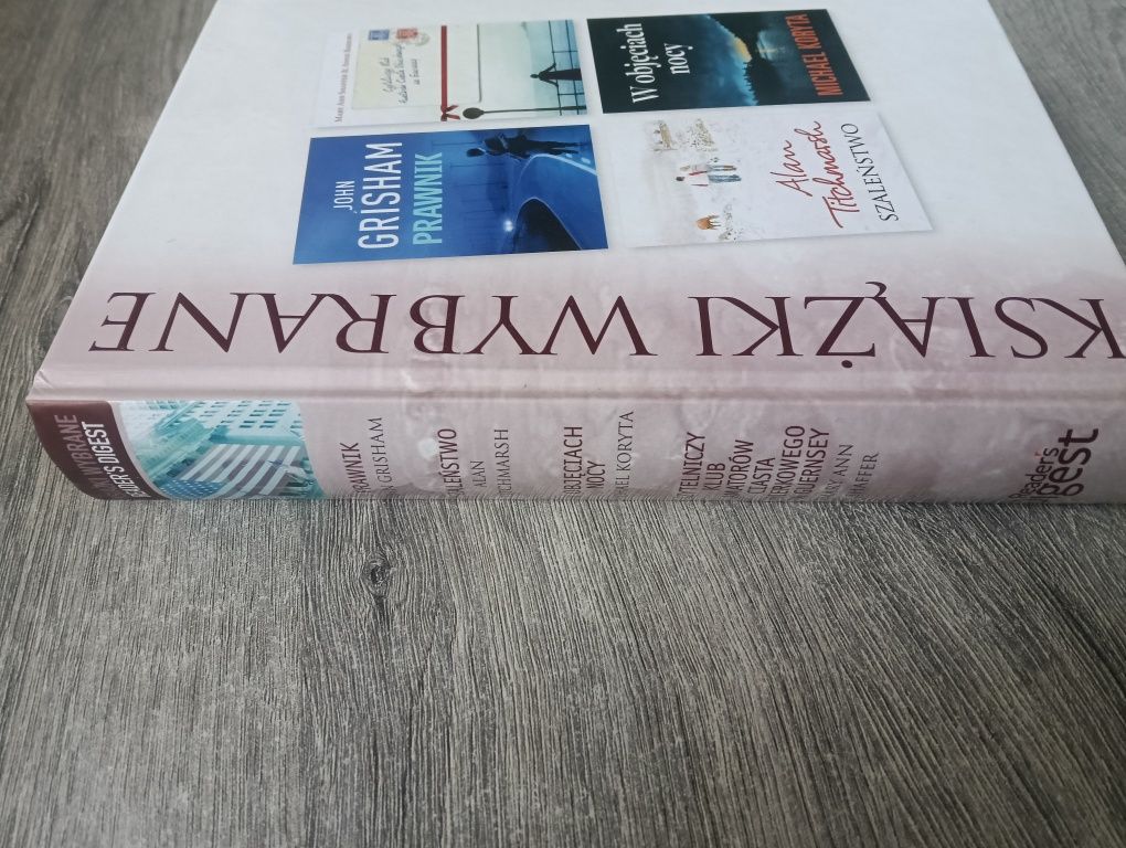Książki wybrane Reader's Digest Grisham Shaffer Titchmarsh Koryta