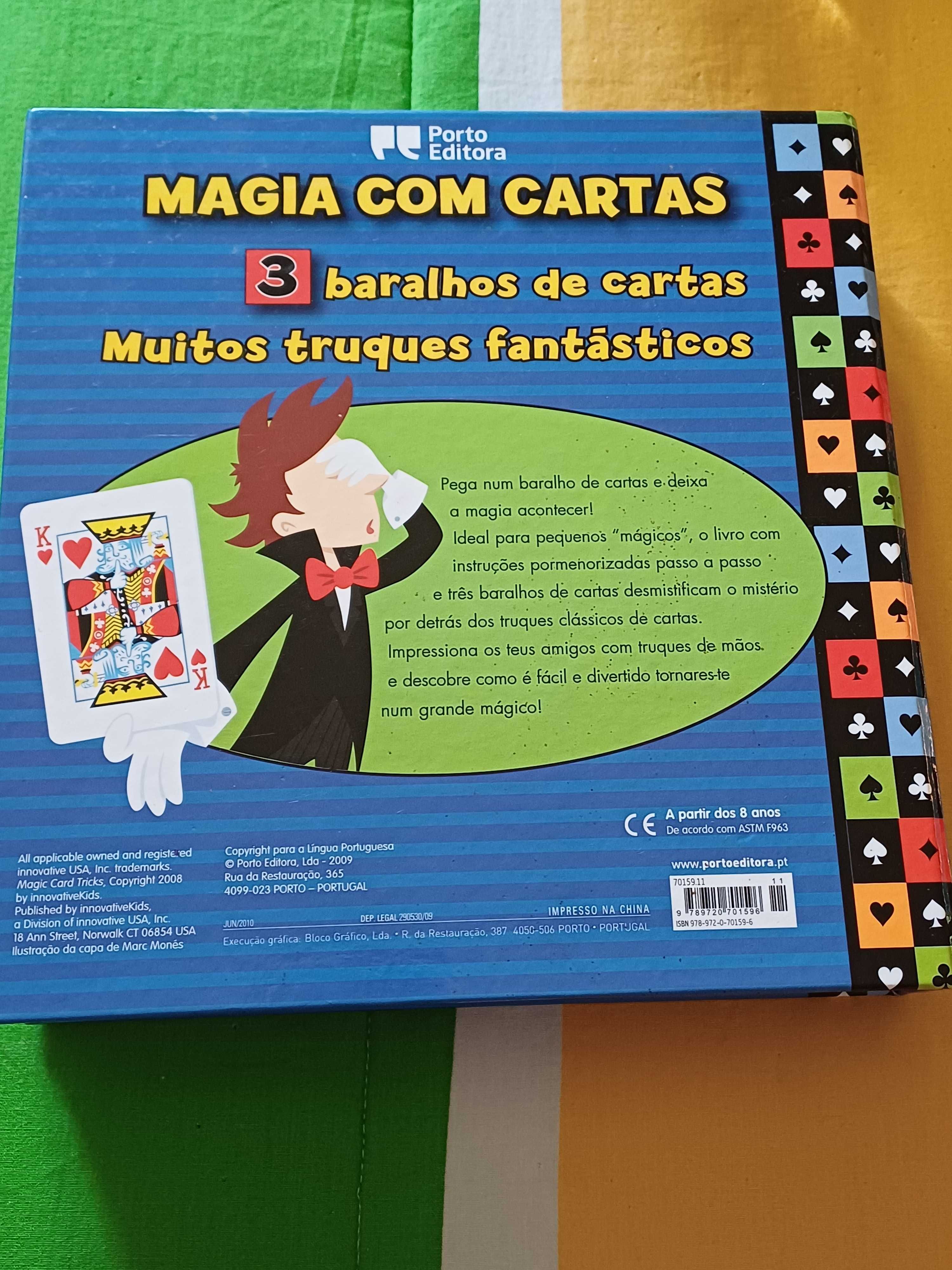 Magia com  Cartas