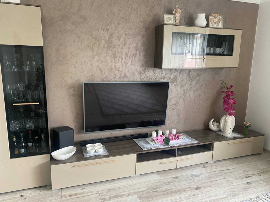 Meblościanka Black Red White Wysoki Połysk