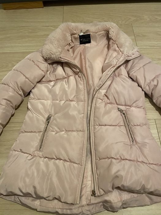 Kurka zimowa damska Mohito 34 pudrowy róż