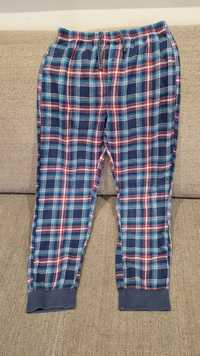Flanelowe spodnie do spania, 146-152,10-12 l