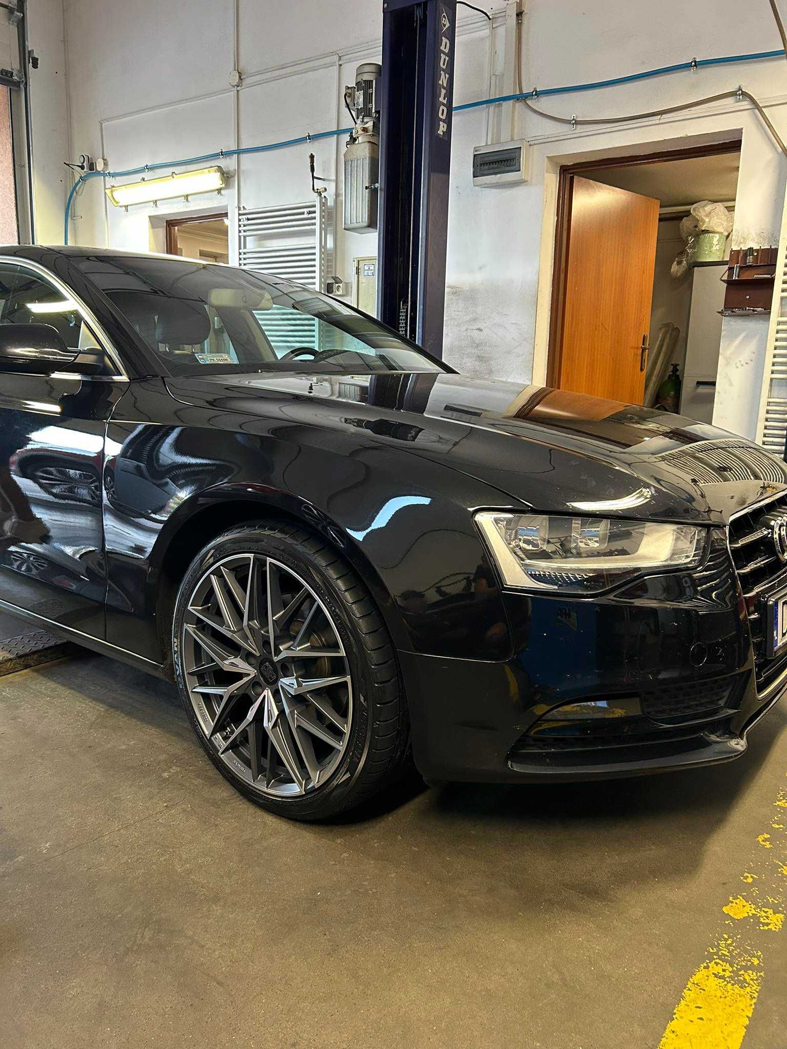 Felgi 19 MSW 50 Grey Polished  z oponami Yokohama Advan Sport