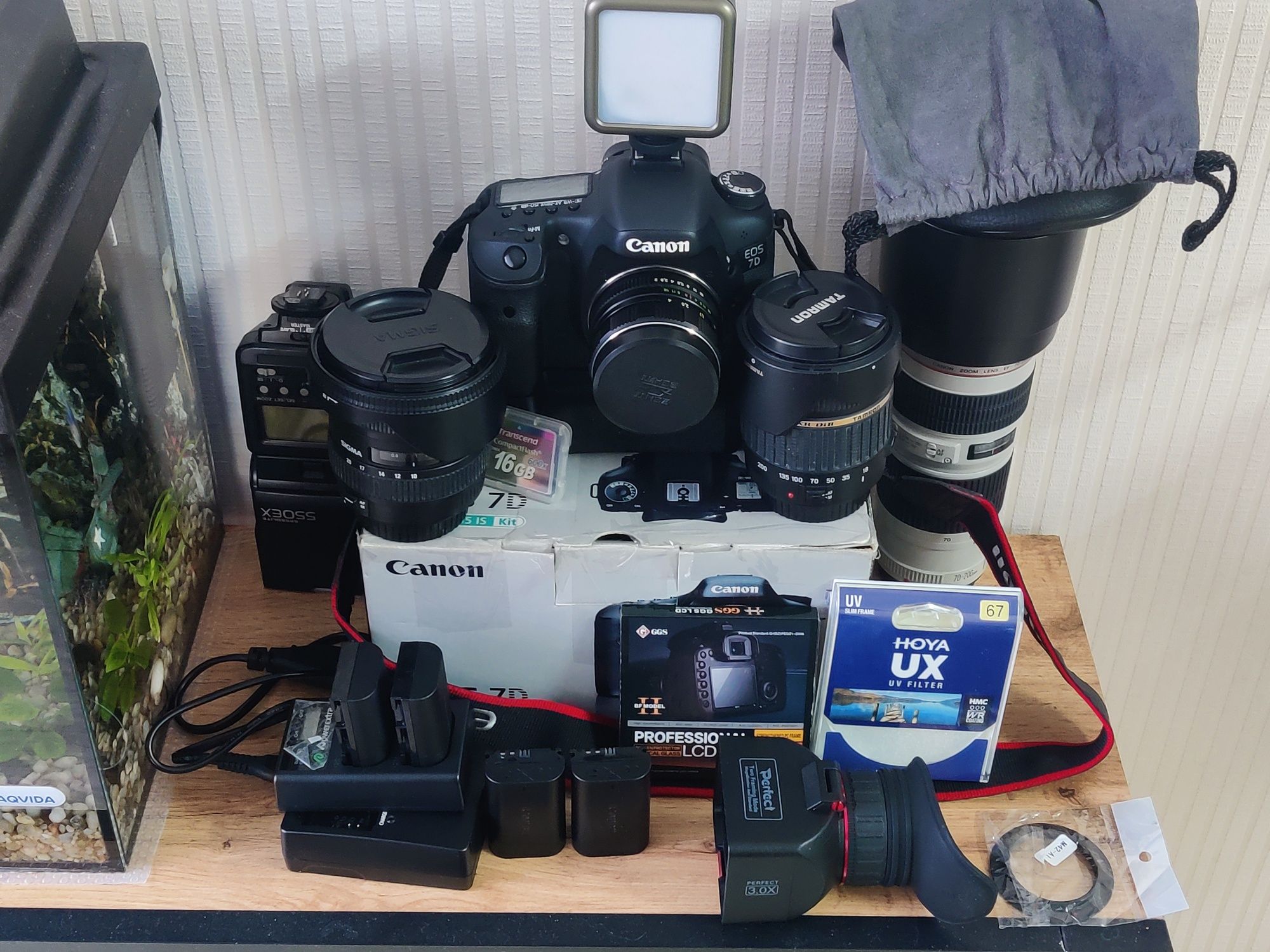 Набір фотографа репортажника canon 7D