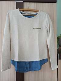 Bershka cienka bluza/sweterek damski rozmiar ok. 36/38