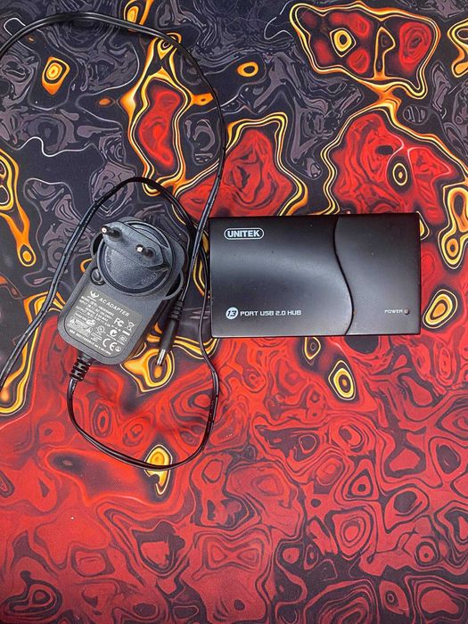 Unitek Y-2132 Hub 13X Usb 2.0 Z Zasilaczem