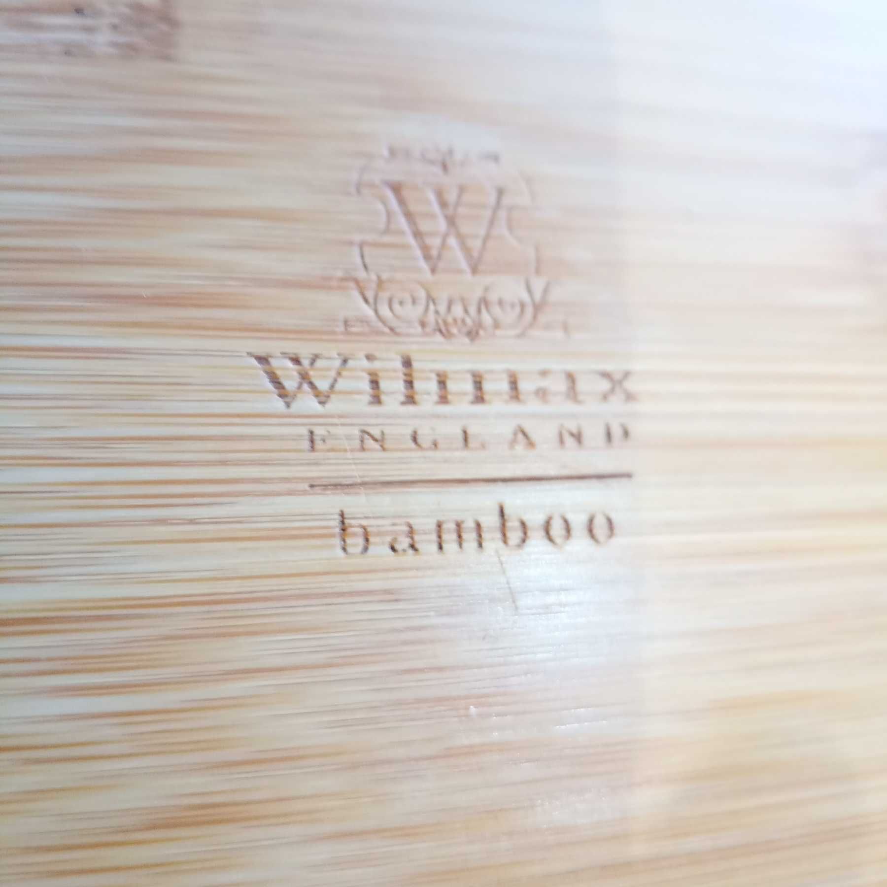 Доска сервировочная Wilmax Bamboo круглая 25.5 см  Англия
