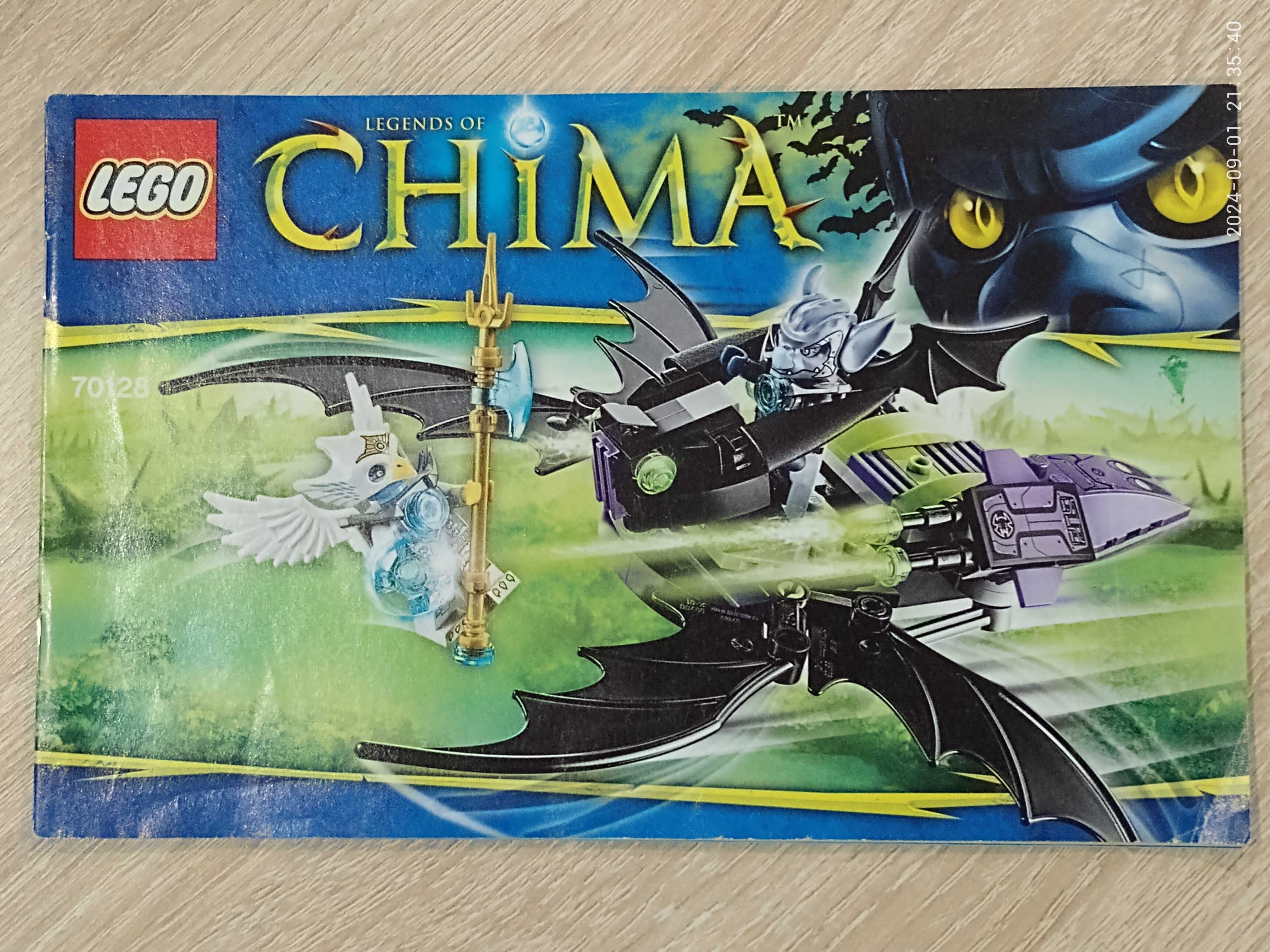 Instrukcja budowania LEGO CHIMA 70128 Pojazd Braptora - 2014