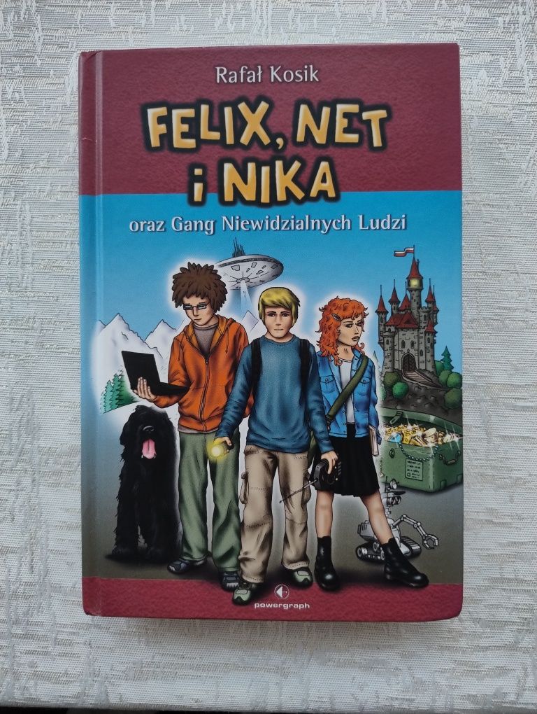 Felix, Net i Nika książka twarda oprawa