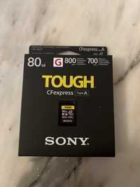 Cartão CFexpress Sony TOUGH 80Gb NOVO