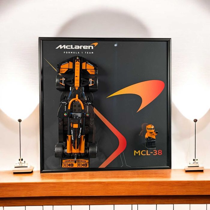 Рамка для LEGO Speed Champions F1 McLaren MCL38 77251 лего формула 1