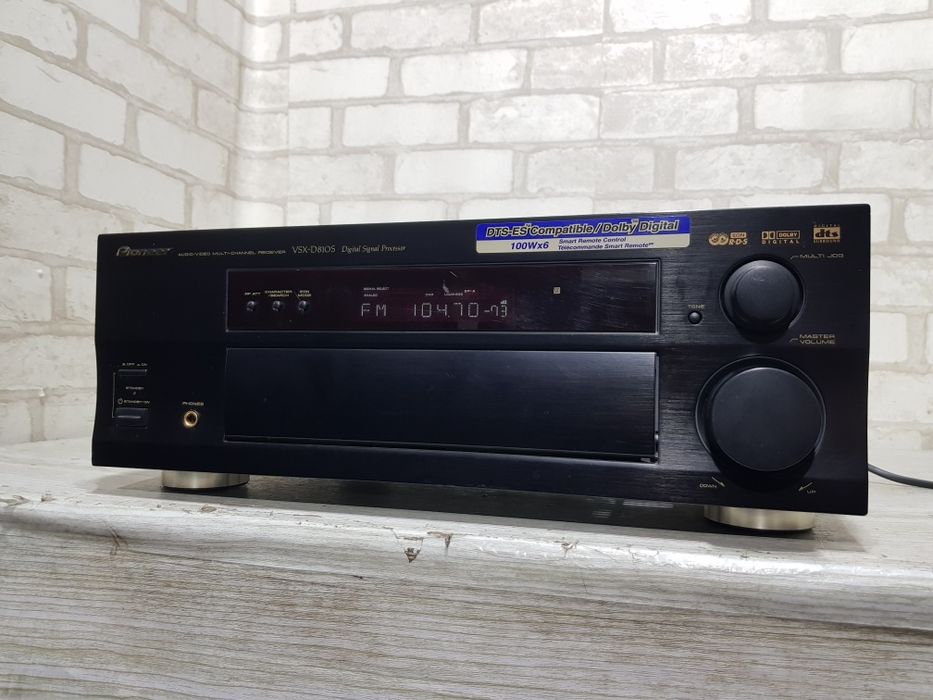 6.1 AV Ресивер PIONEER VSX-D810S, *6x100 Вт, б/у з Німеччини