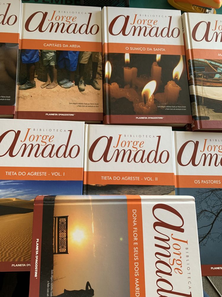 Livros de Jorge Amado - capa dura