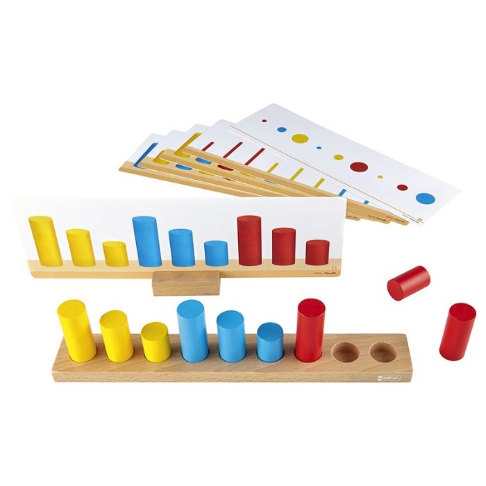 Sensoryczna układanka MONTESSORI RITMOCOLOR - Akademia Nathan