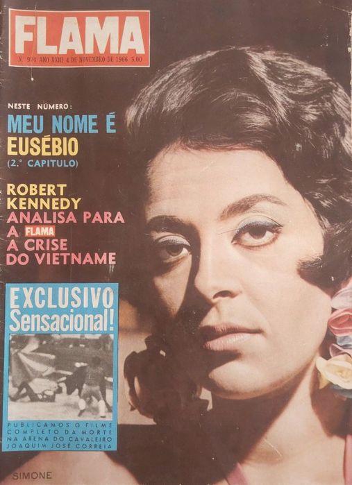 Benfica 1966 Meu nome é Eusébio Revista Flama