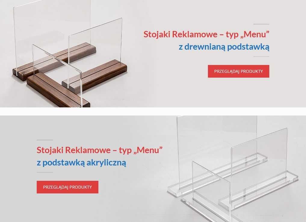 Biznes/Marka Stojaki Reklamowe