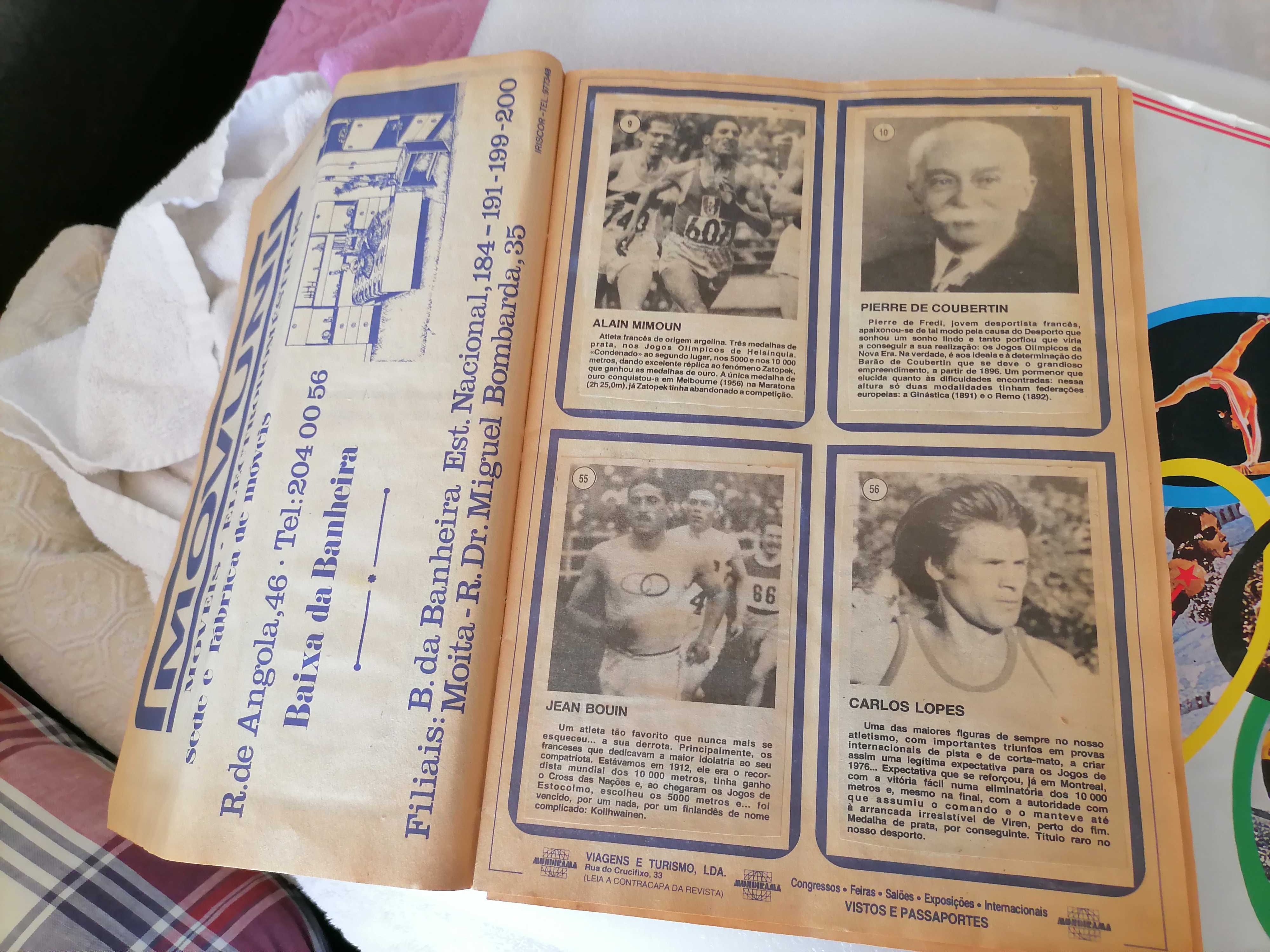 Caderneta e Revista  A PALAVRA DOS CAMPEÕES 1980 *COMPLETA*