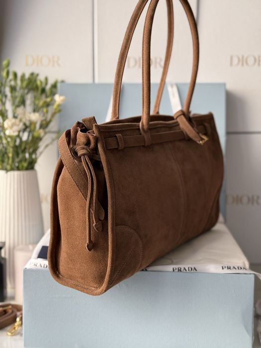 Torebka Prada Brown Suede