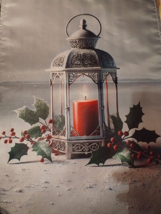 Zawieszka, flaga, ozdoba świąteczna lampion