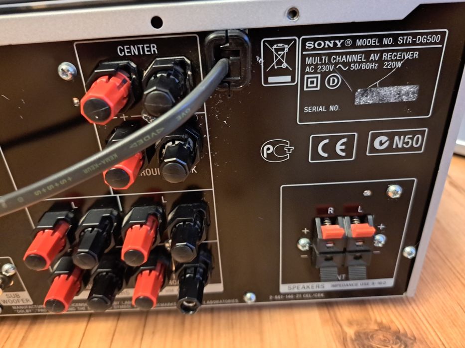 Amplituner Sony STR-DG500 PLUS 6 KOLUMN