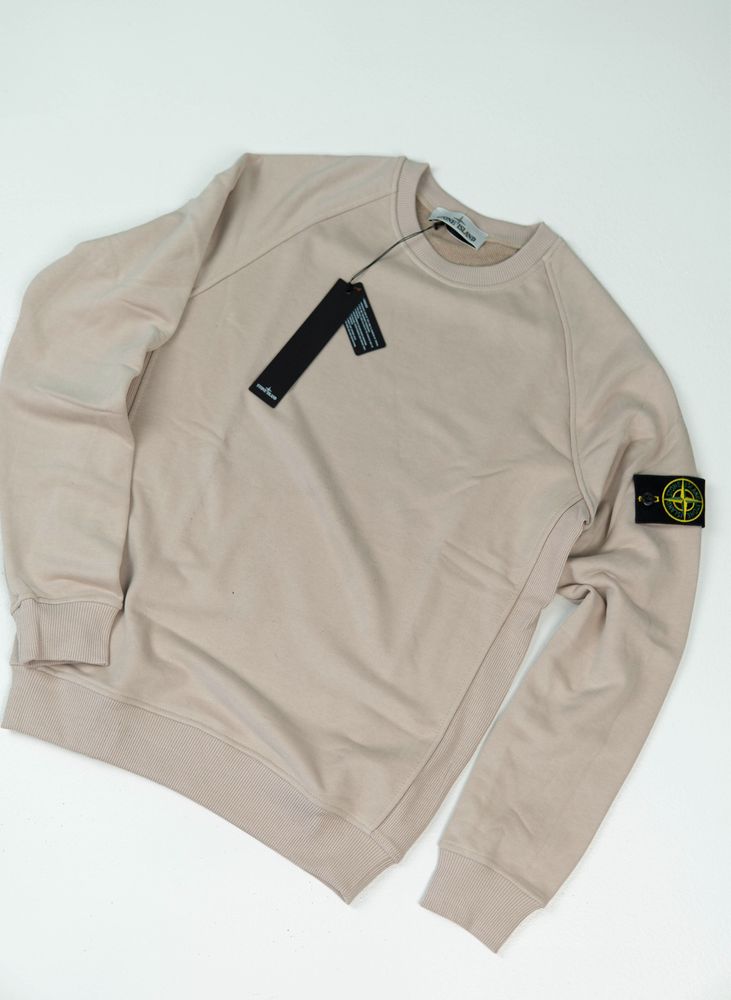 Чорний Світшот Stone Island | Кофта Стон Айленд | Худі Стонік XS-XXL