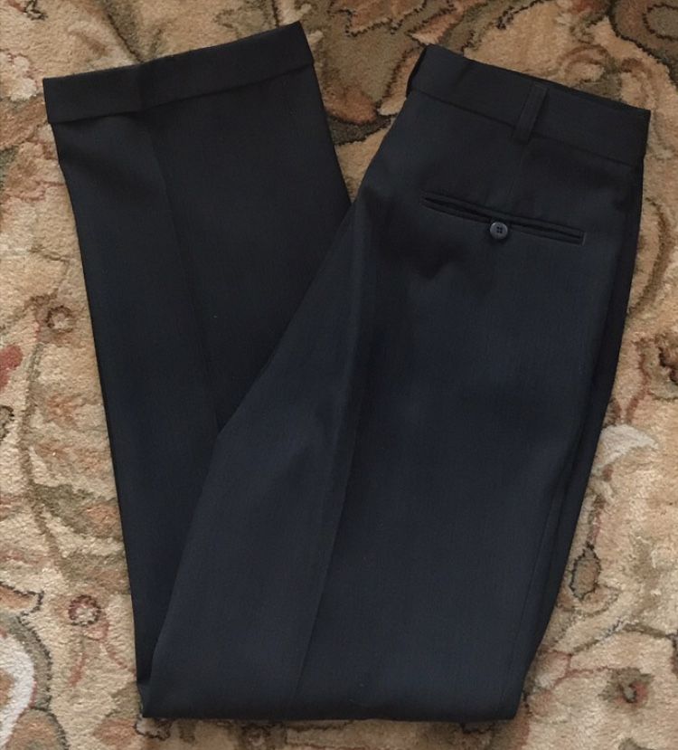Czarny garnitur (marynarka+spodnie)
