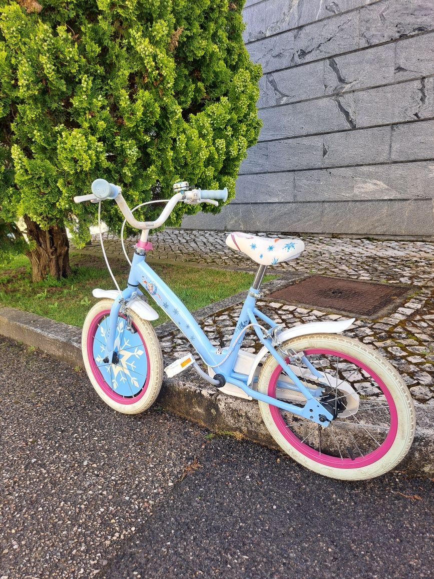 Bicicleta Elsa - frozen